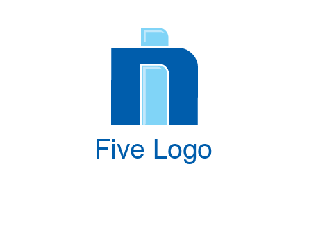 letter I in between letter N