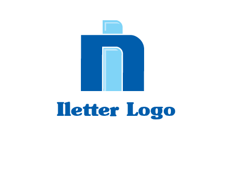 letter I in between letter N