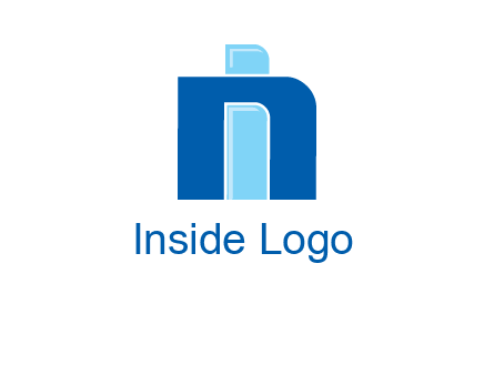 letter I in between letter N