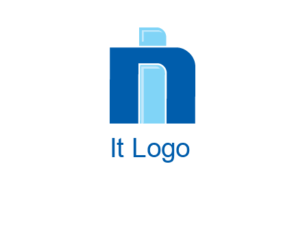 letter I in between letter N