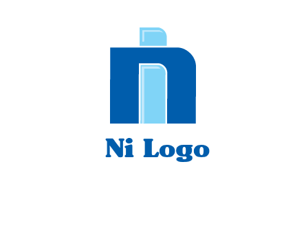 letter I in between letter N