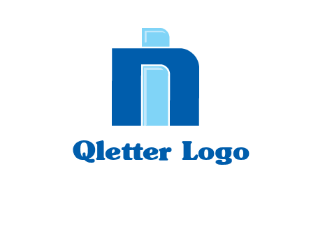 letter I in between letter N