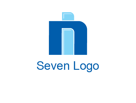 letter I in between letter N