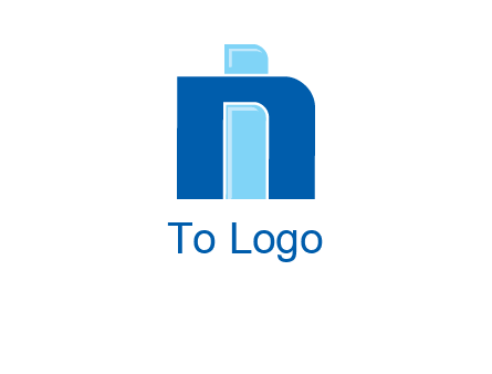 letter I in between letter N