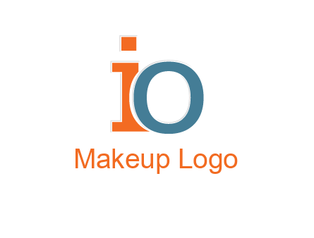 letter O overlapping letter I