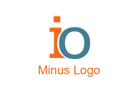 letter O overlapping letter I