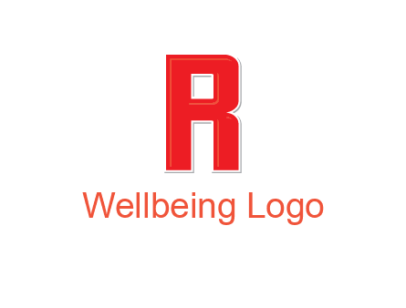 negative spacing letter I in letter R