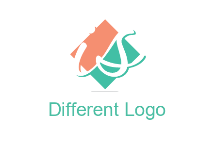 Letters i and s over the rhombus logo
