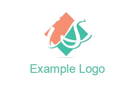 Letters i and s over the rhombus logo
