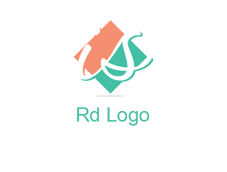 Letters i and s over the rhombus logo