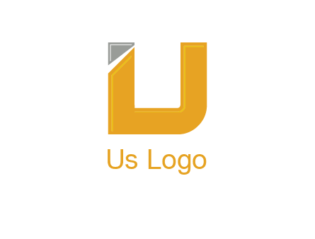 letter U forming letter I