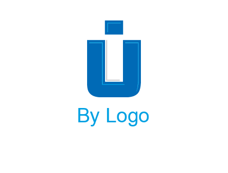negative spacing letter I in letter U