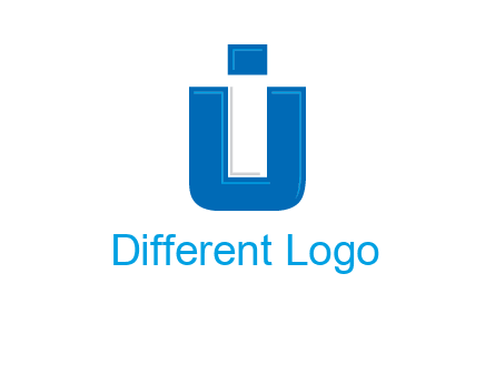 negative spacing letter I in letter U