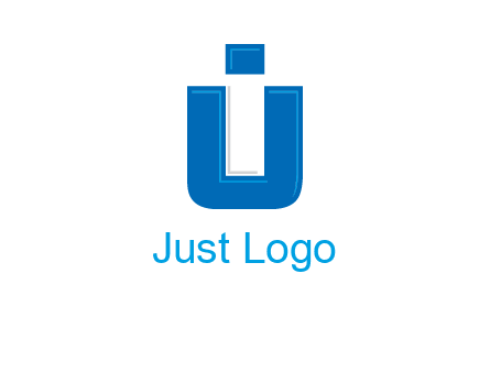 negative spacing letter I in letter U