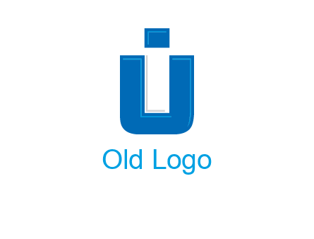 negative spacing letter I in letter U