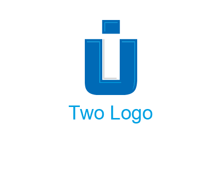 negative spacing letter I in letter U