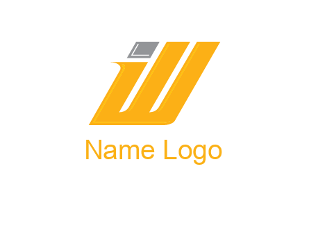 letter I in letter W