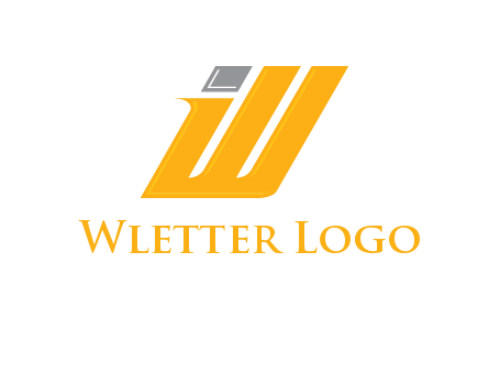 letter I in letter W