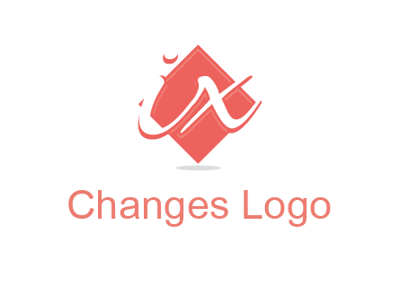 Letters ix over the rhombus logo