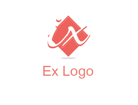 Letters ix over the rhombus logo