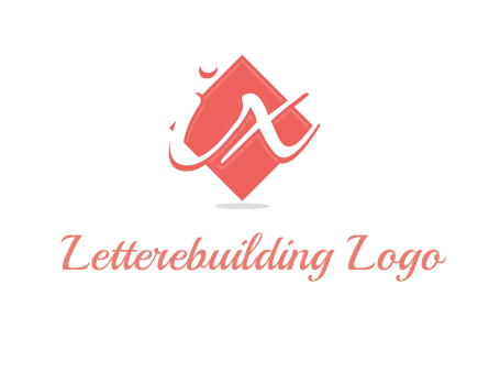Letters ix over the rhombus logo