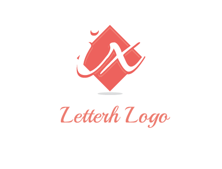 Letters ix over the rhombus logo