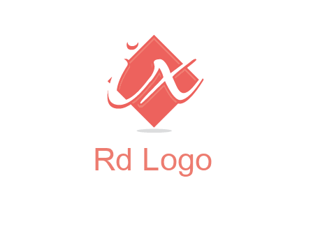 Letters ix over the rhombus logo