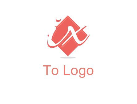 Letters ix over the rhombus logo