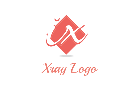 Letters ix over the rhombus logo