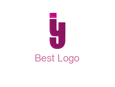 letter I joined with letter Y