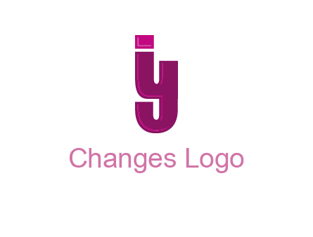 letter I joined with letter Y