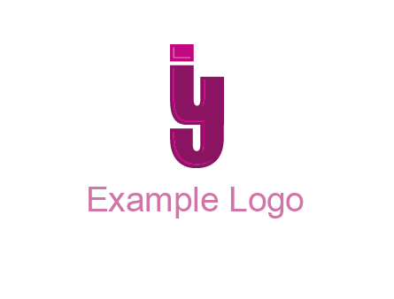 letter I joined with letter Y