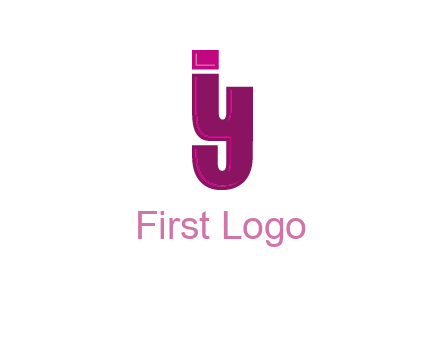 letter I joined with letter Y