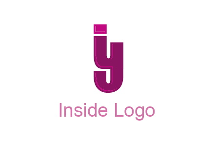 letter I joined with letter Y
