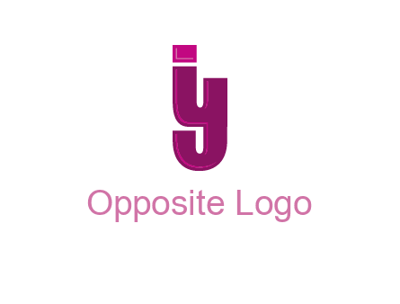 letter I joined with letter Y