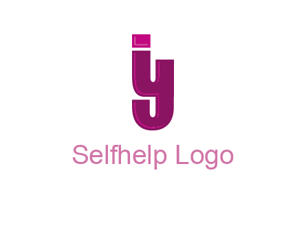 letter I joined with letter Y
