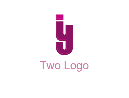 letter I joined with letter Y