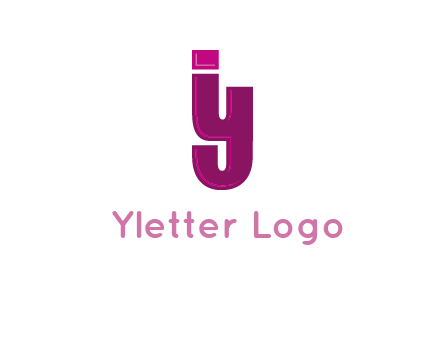 letter I joined with letter Y