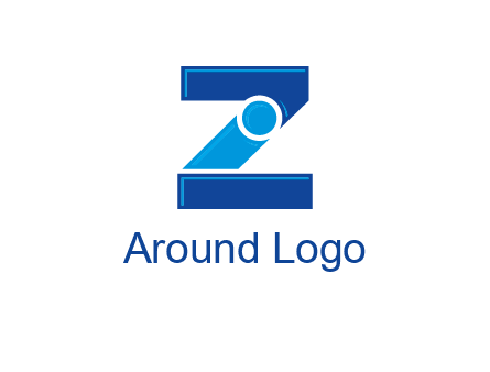 letter I in between letter Z