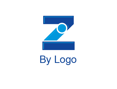 letter I in between letter Z