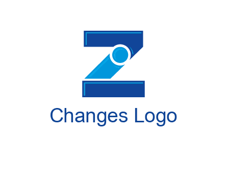 letter I in between letter Z