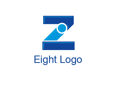 letter I in between letter Z
