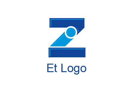letter I in between letter Z