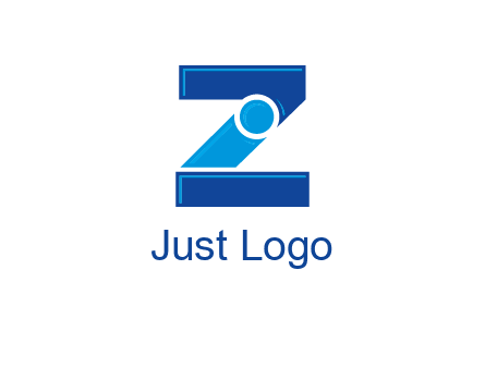 letter I in between letter Z