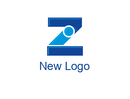 letter I in between letter Z
