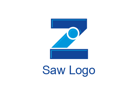 letter I in between letter Z