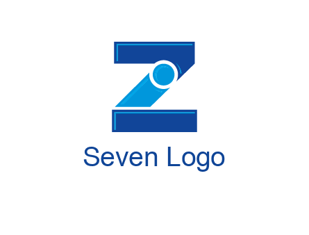 letter I in between letter Z