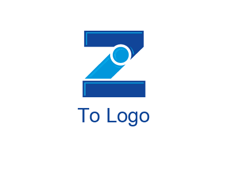 letter I in between letter Z