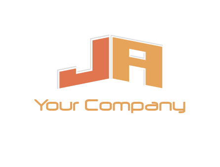 letter JA together