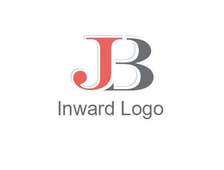 letter J overlapping letter B